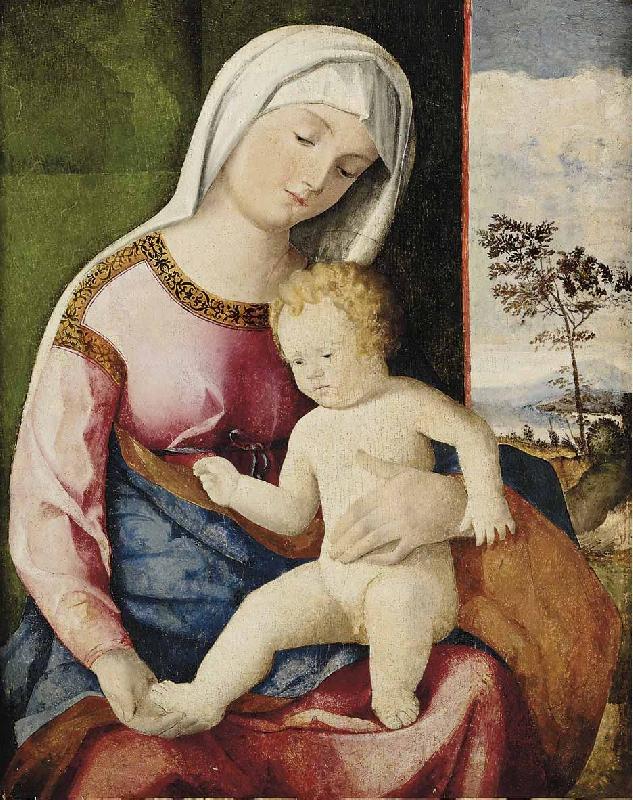 Giovanni Bellini La Madonna col Bambino china oil painting image